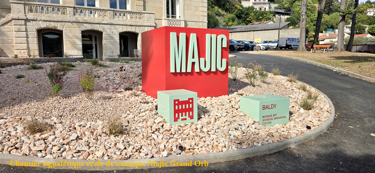 Signalétique MAJIC
