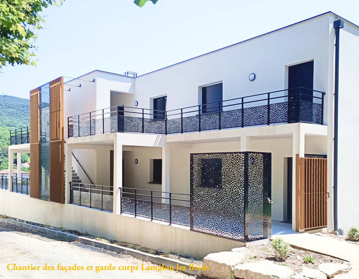 Façade métallique Lamalou