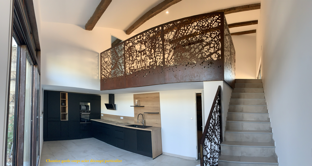 Garde-corps sur mesure